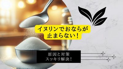 イヌリンでおならが止まらない！