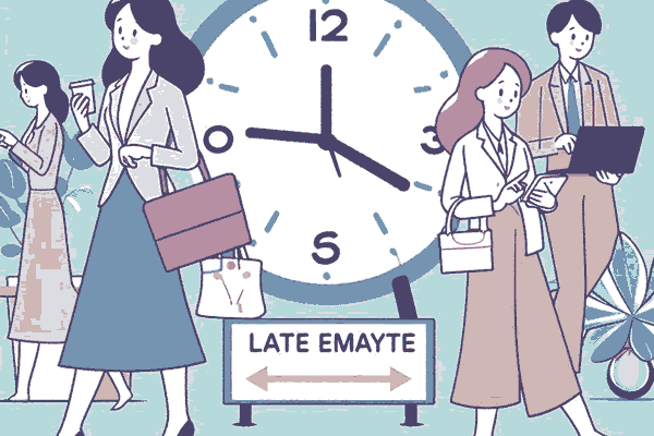 社会人の遅刻、何回までセーフ?