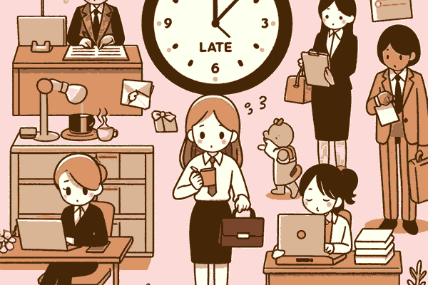 社会人にも許される遅刻理由
