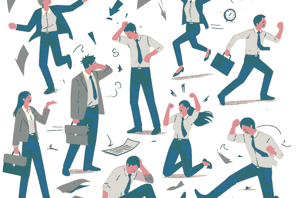 感情的な人と関わると、疲れを感じる