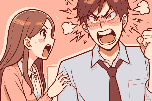 大人しい部下がキレる