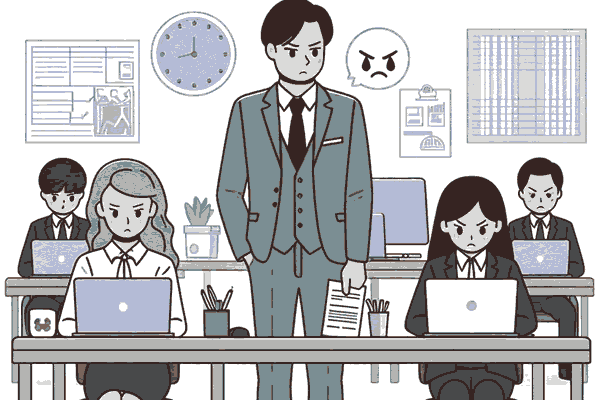 言い方がきつい同僚(男性・女性)