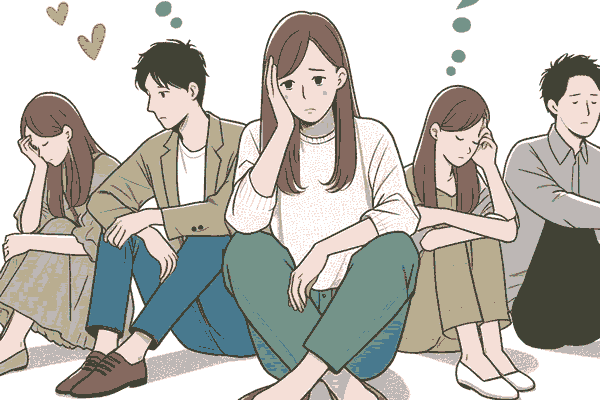 一緒にいると疲れると言われた…ショック!