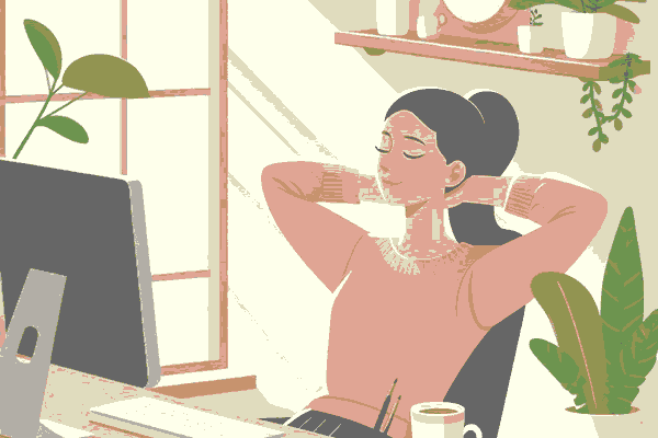 責任のない仕事がしたいという女性