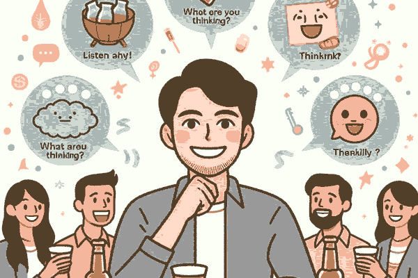 飲み会で笑ってるだけの男、その真意と周囲からの見え方
