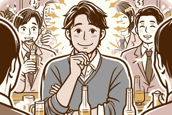 飲み会で喋らない男が実践すべき気まずくならない振る舞い方