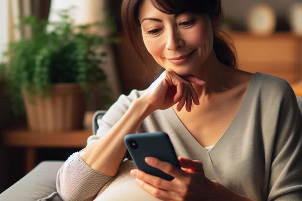 心地よい関係を築く、40代カップルの理想の連絡頻度