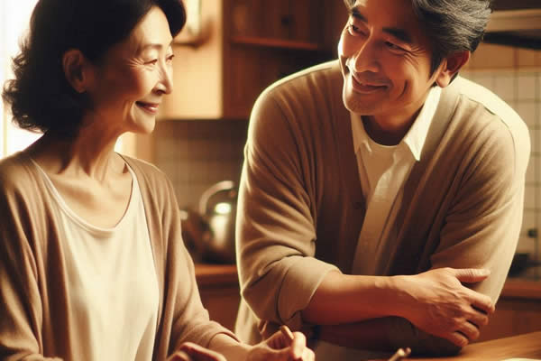 今からでも間に合う!「60代夫婦がラブラブ」でいるための会話術
