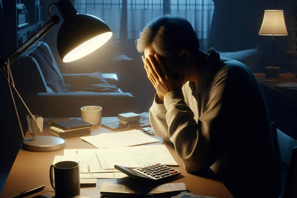 将来への尽きない不安…経済的な問題や心身のストレスが限界な時