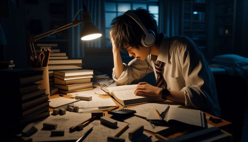 勉強でイライラして物に当たるのはなぜ?その心理と原因